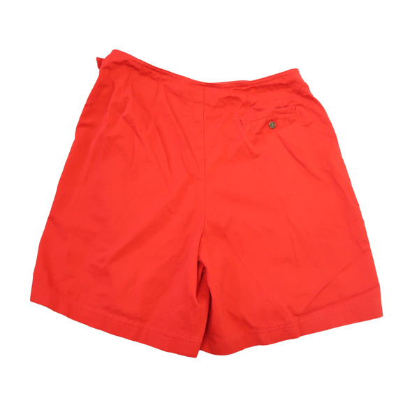 Vintage 90s Rafaella red wrap front mini skort 12 - Picture 5 of 6